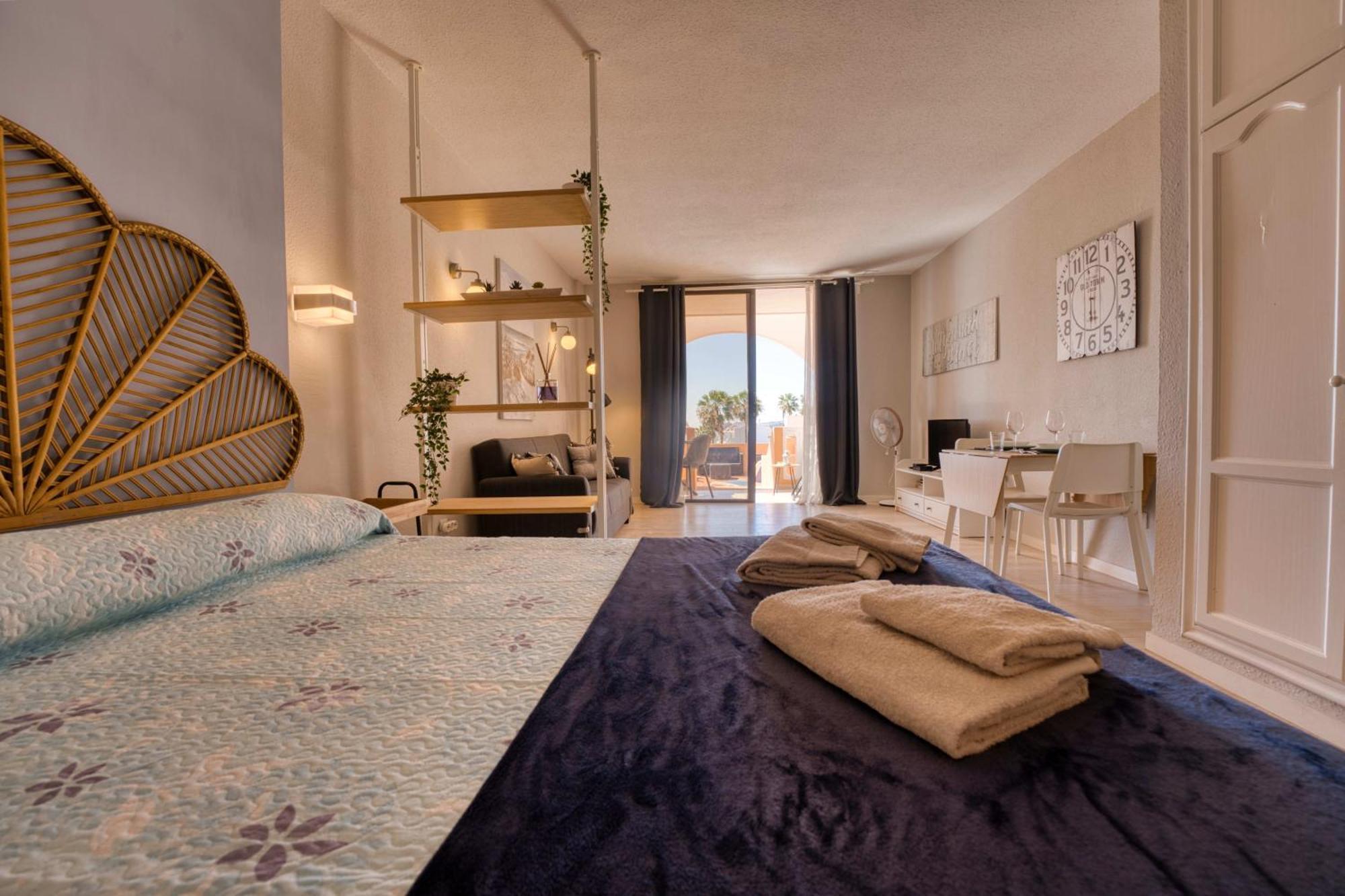 Estudio Con Terraza Y Vistas Espectaculares Ov302 Costa Adeje  Exterior foto